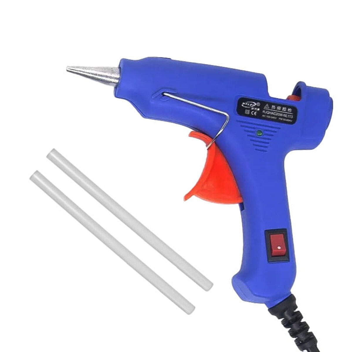 Kwiaty w ramce - ozdoba DIY - Kobaltowe błękity