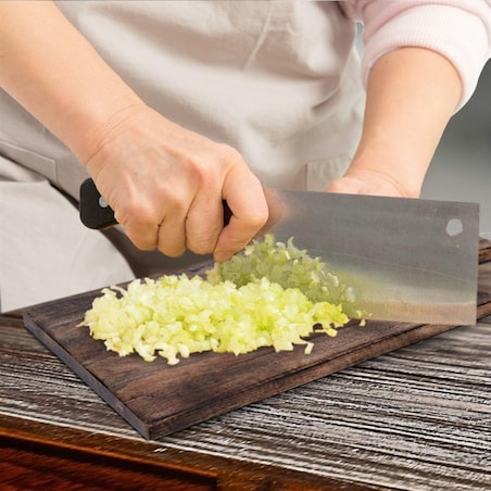 Deska do krojenia Drewniana do serwowania Mangowiec 14x38 cm