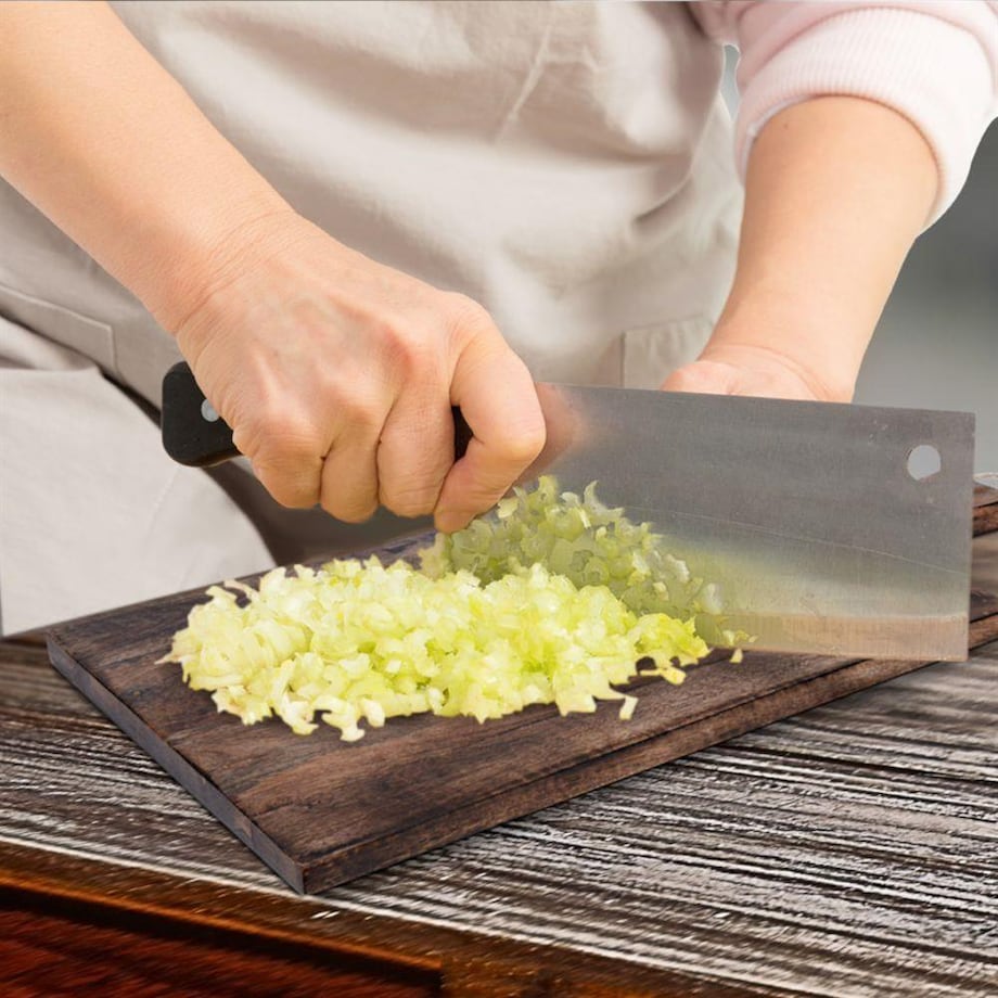 Deska do krojenia Drewniana do serwowania Mangowiec 14x38 cm