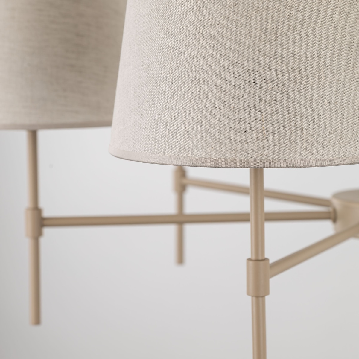 Żyrandol TK Lighting ELIZABETH SABIA 11167 beżowy 6xE27 klasyczny z regulacją wysokości