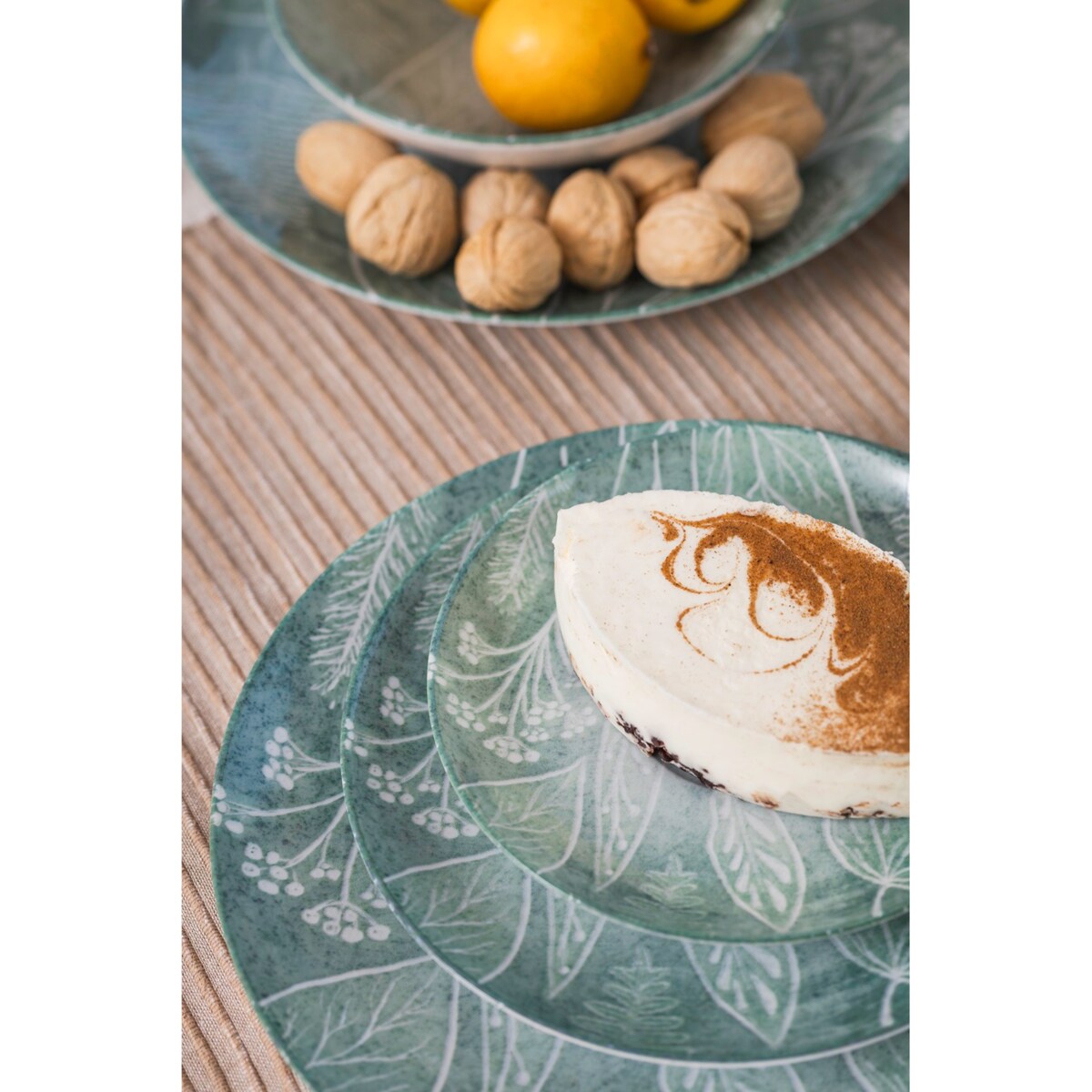 Talerz płytki 20,5 cm Boss Cztery Pory Roku Zima LU37 (9075)