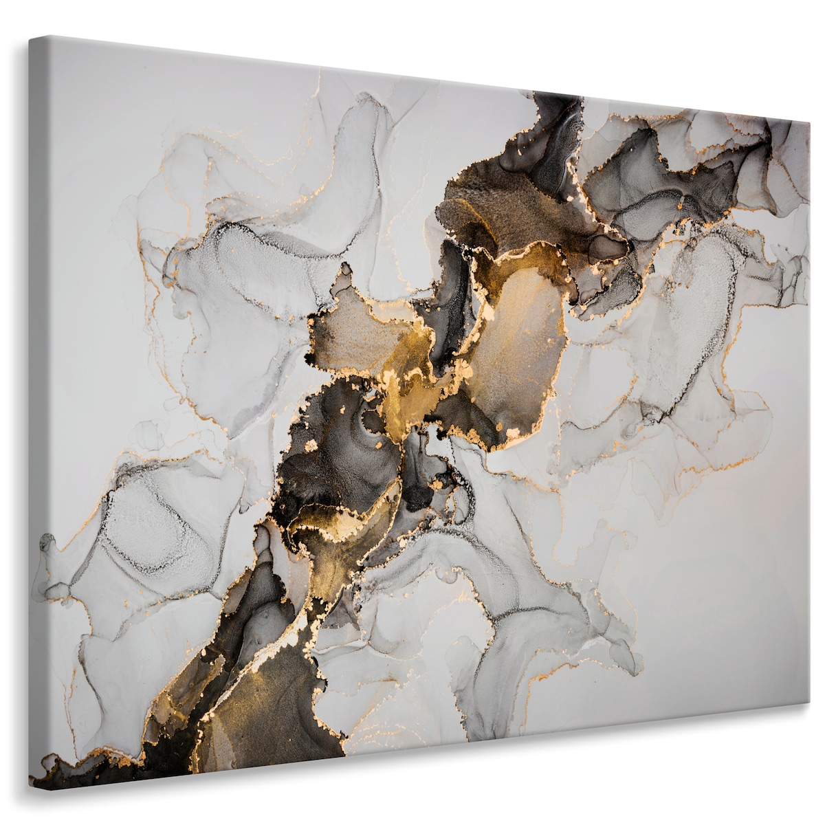 Obraz Na Płótnie Marmur W Stylu Glamour 120x80cm