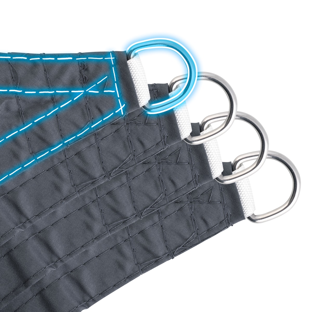 Żagiel przeciwsłoneczny ogrodowy na taras wodoodporny 488500 Plonos