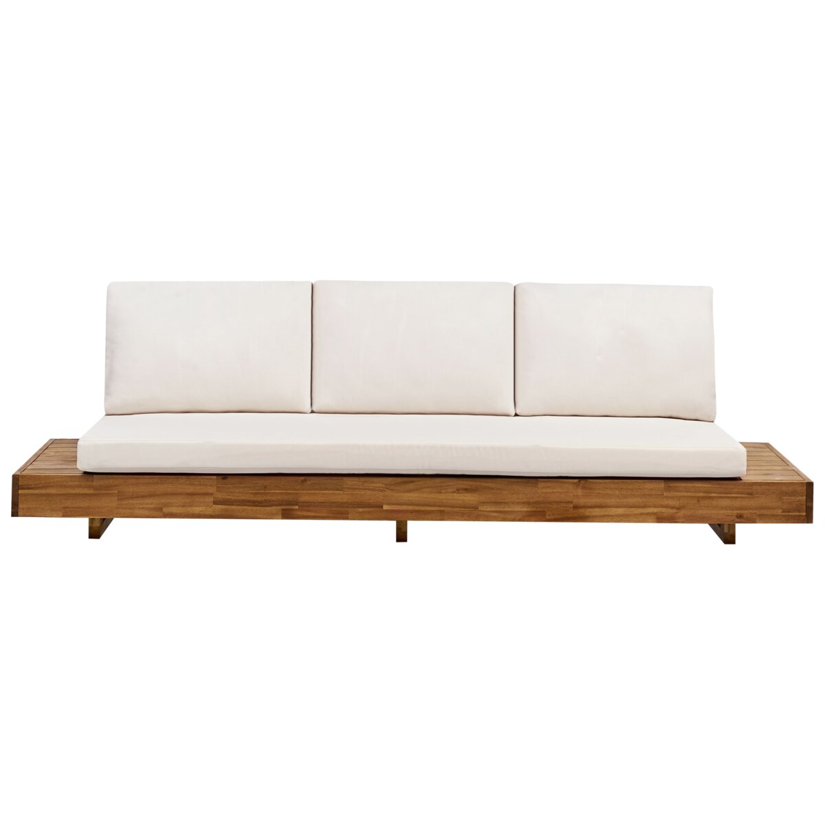 Zestaw ogrodowy ze stolikiem dla 5 osób MARETTIMO Certyfikowane drewno akacjowe Brązowy