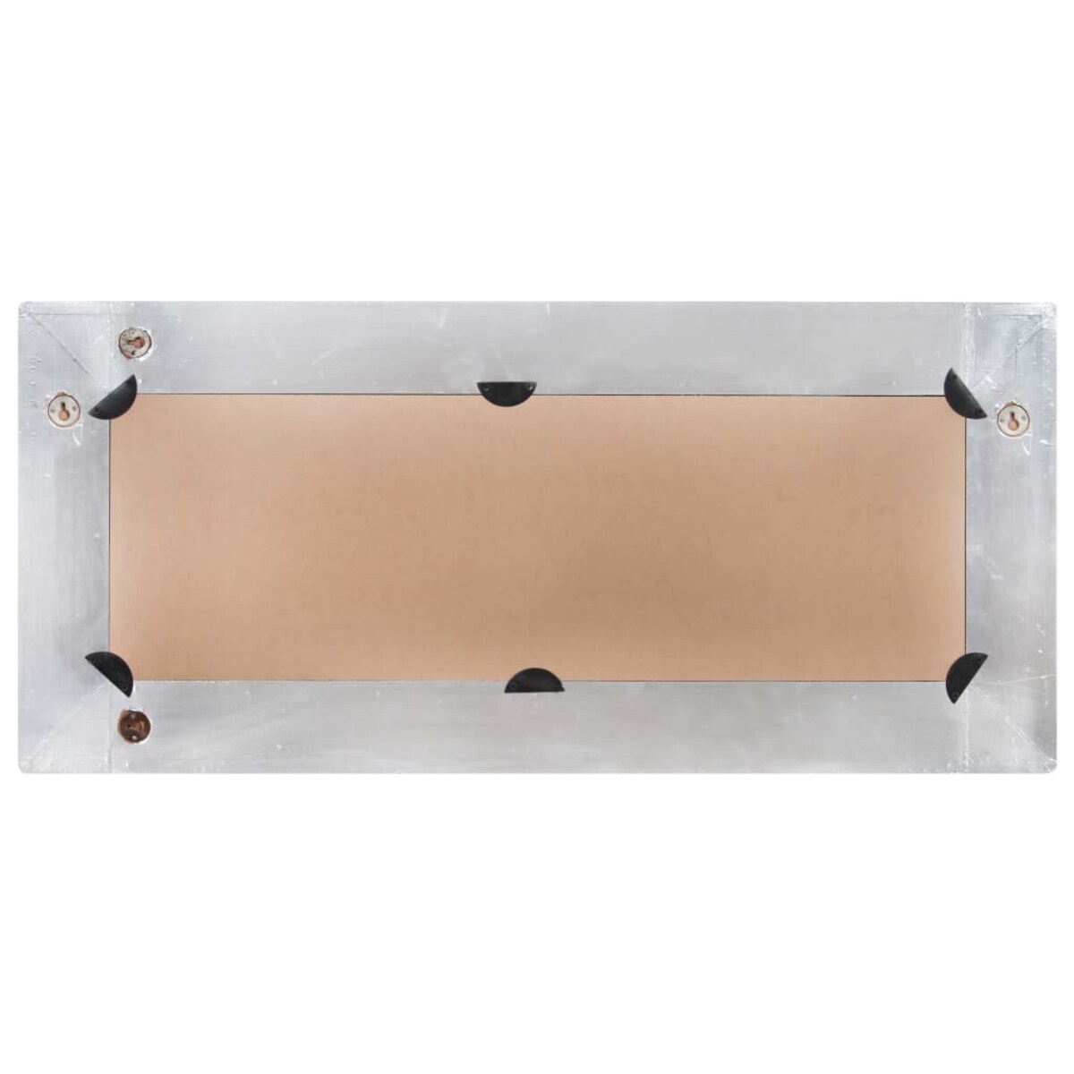 vidaXL Lustro ścienne w stylu Aviator, 110x50 cm, metalowe