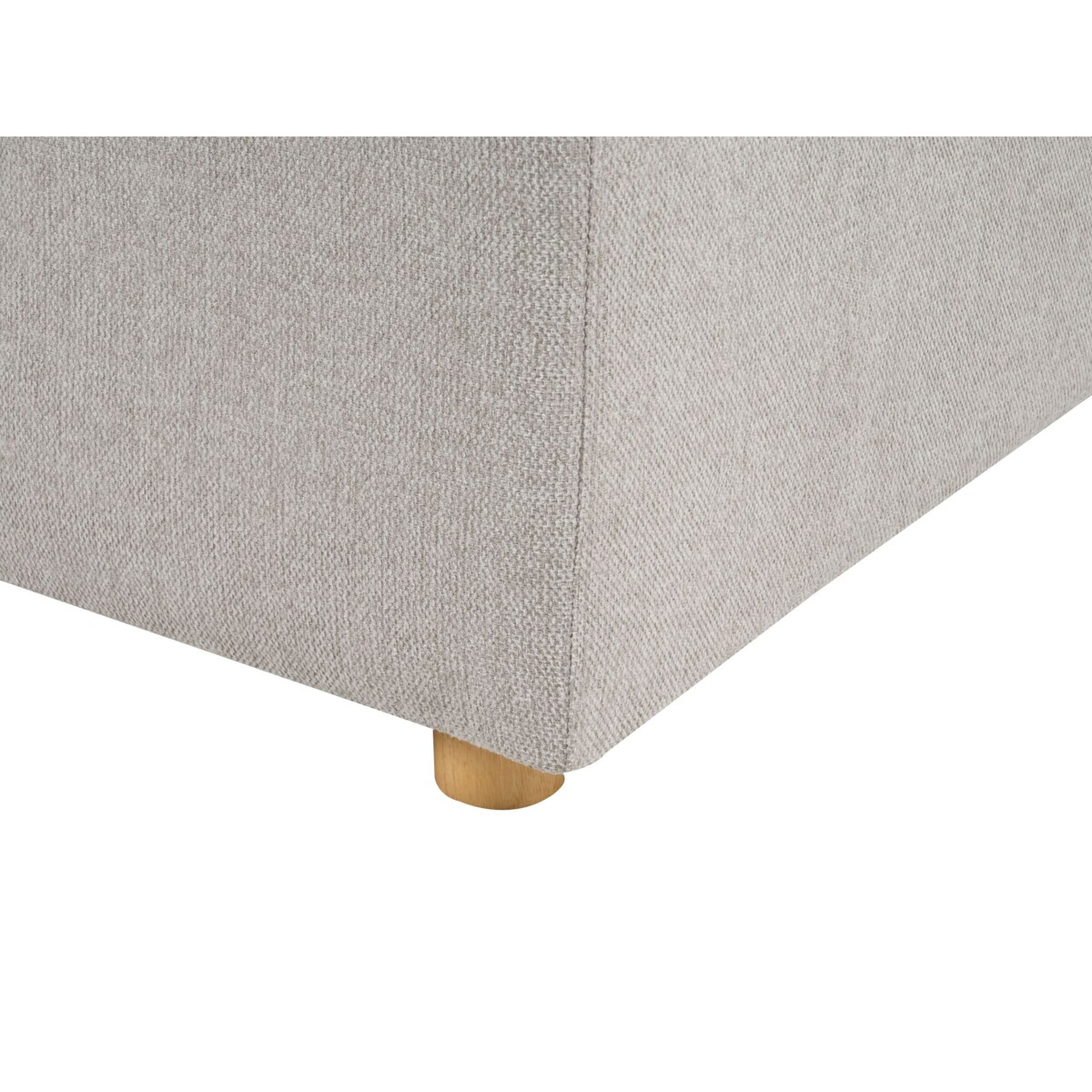 Sofa 3-osobowa jasnoszara LERMON