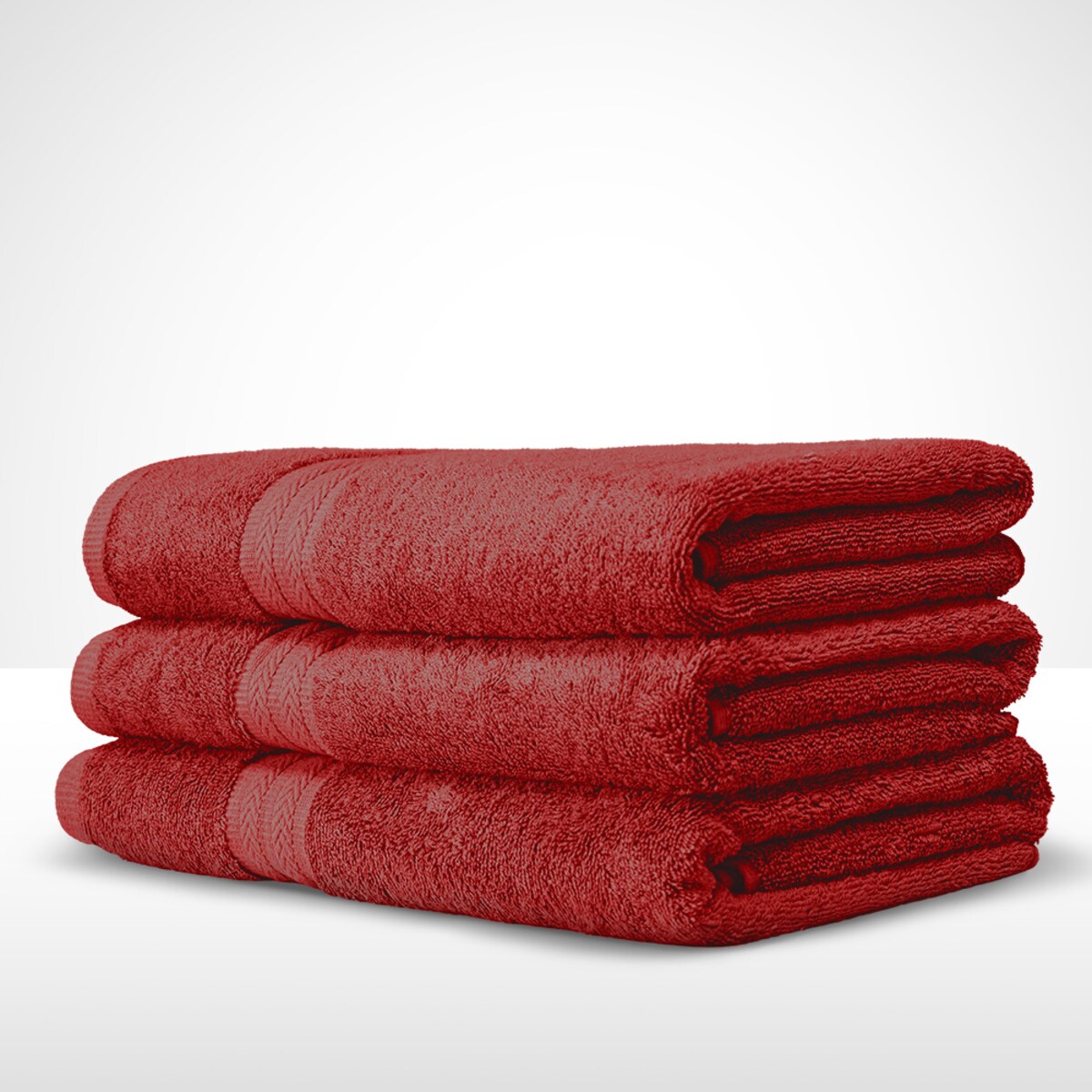 Ręcznik 50x100 cm bawełniany FORUM 550 g/m2 chilli