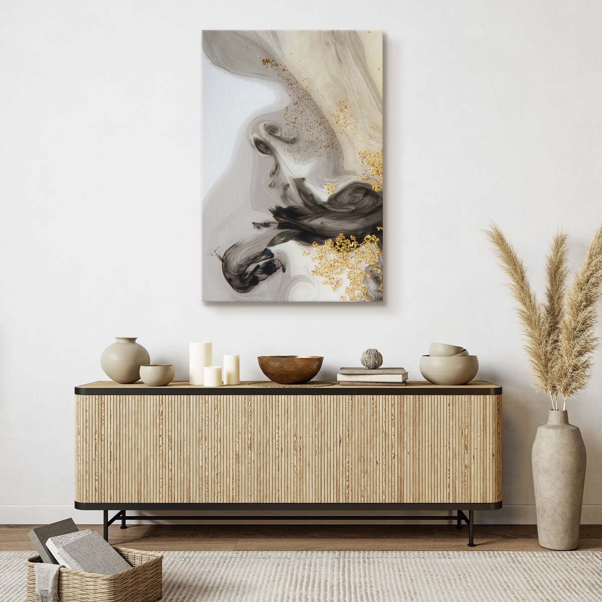 Obraz Abstrakcyjna Fala 80x120cm