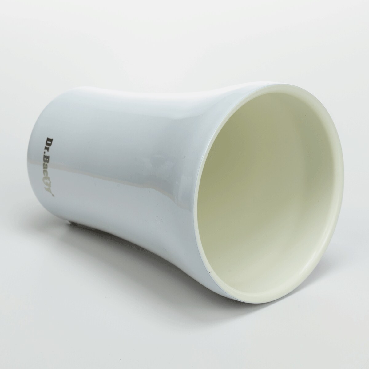Kubek termiczny do kawy z powłoką ceramiczną Dr.Bacty Apollo - 227 ml - biały