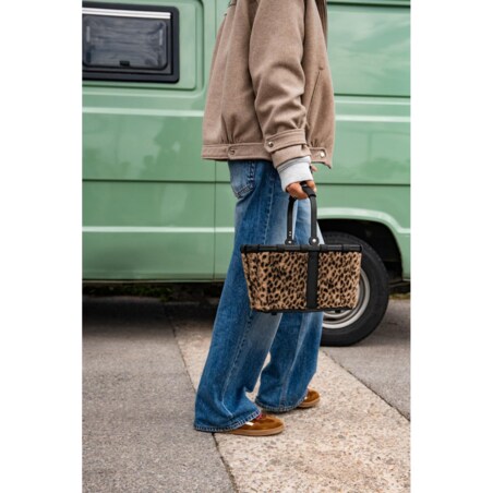 Koszyk CARRYBAG XS, leo fake fur