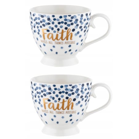 2x KUBEK NA NÓŻCE 440 ml filiżanka na kawę herbatę napoje latte