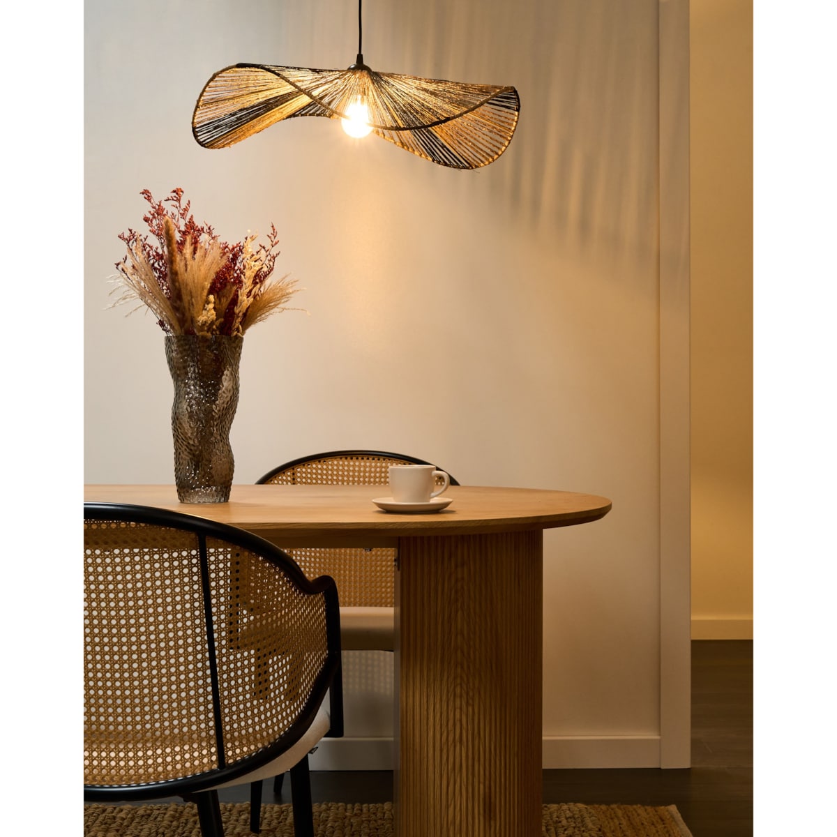 Lampa wisząca CIBUCO Juta Naturalny