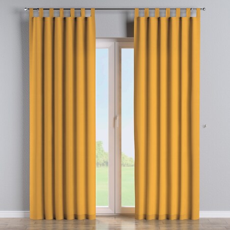 Zasłona na szelkach 1 szt. 130x245 miodowy