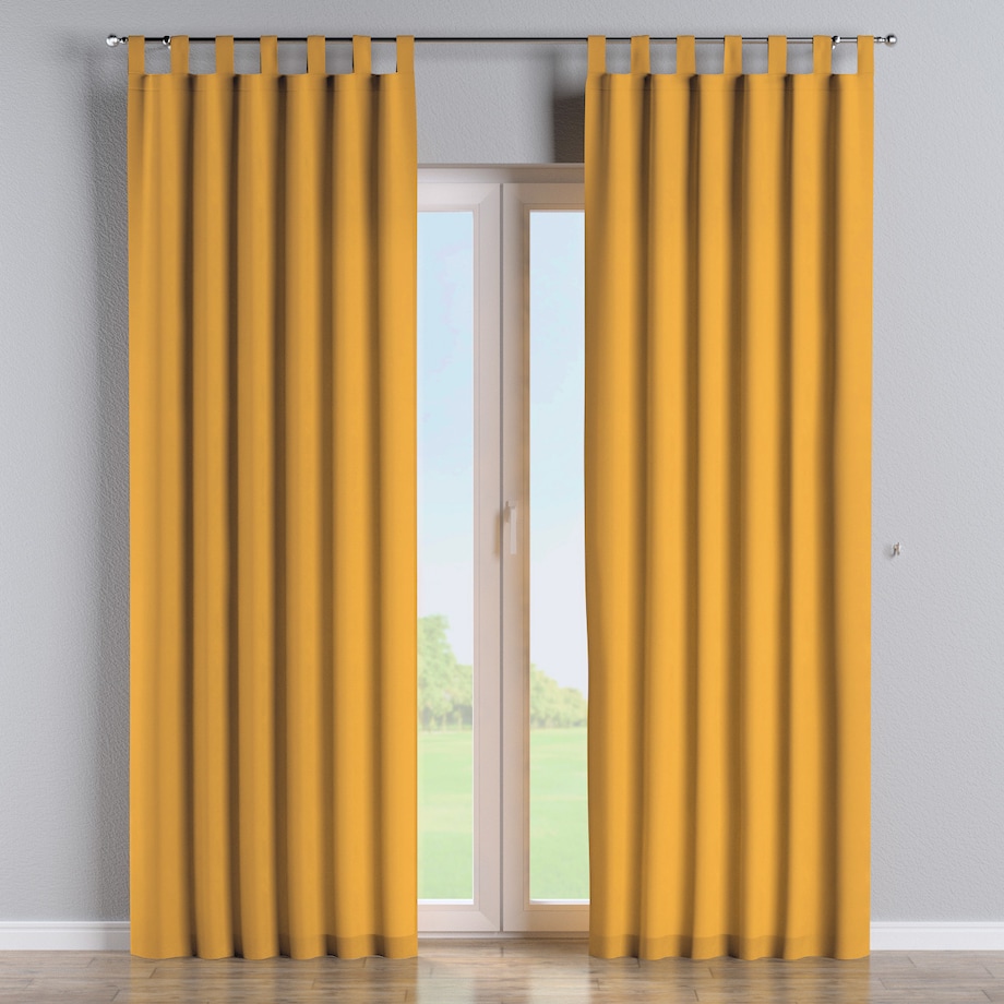 Zasłona na szelkach 1 szt. 130x245 miodowy