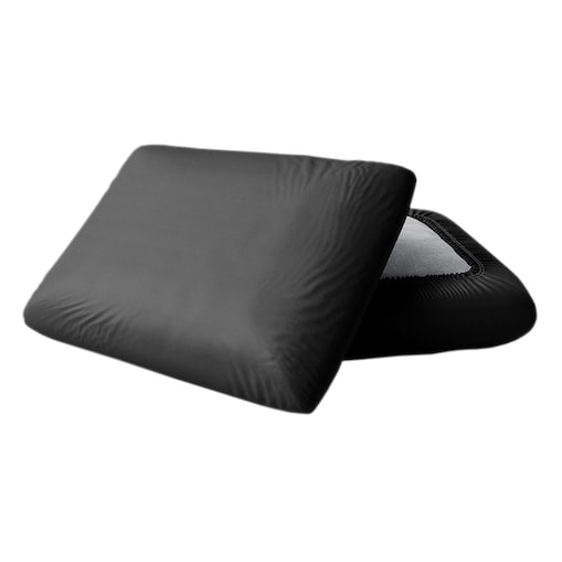 Poszewka na poduszkę ortopedyczną piankową CZARNA z gumką PAN MATERAC