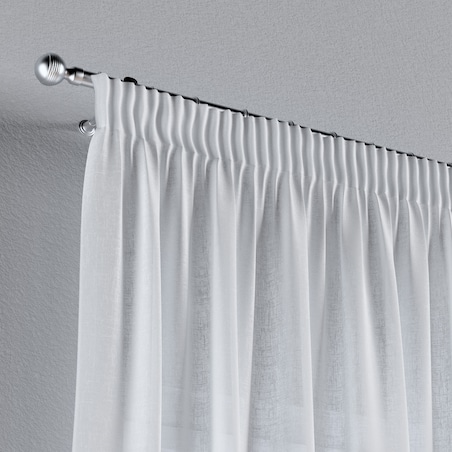 Zasłona na taśmie marszczącej 1 szt. 130x260 prześwitujący ecru