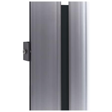 Markiza boczna zwijana 180 x 300 cm ciemnoszara DORIO