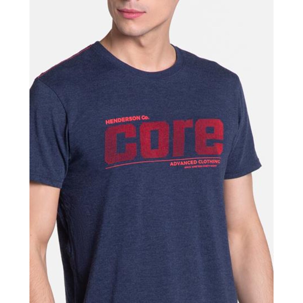 Piżama Oxford 38285-59X Granatowo-Czerwona Granatowo-Czerwony, M