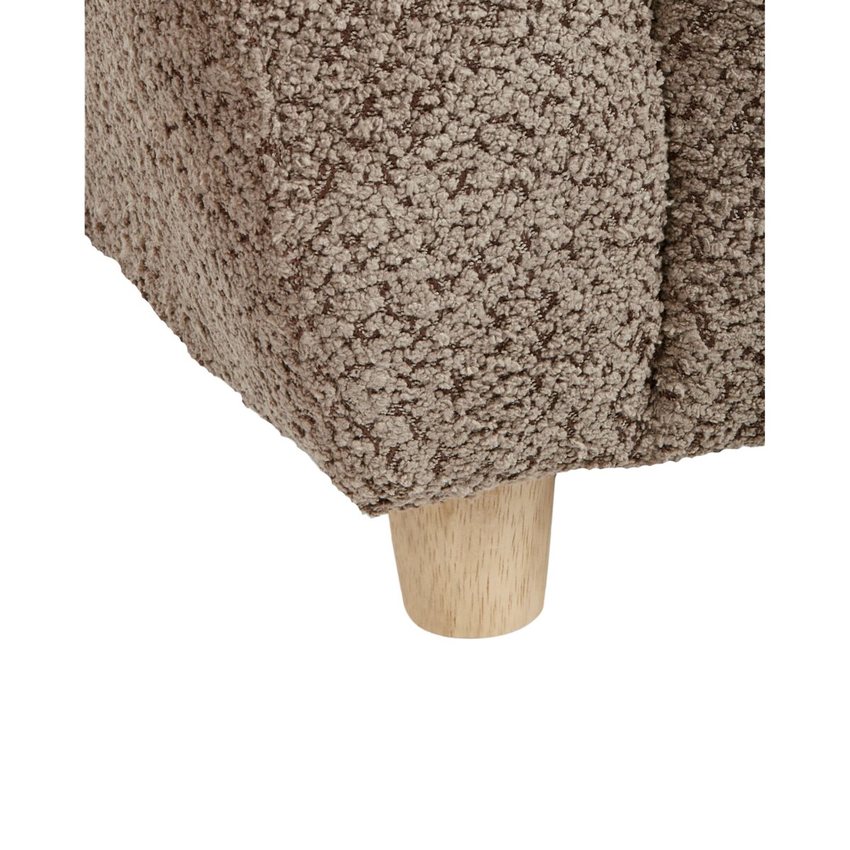 Fotel dziecięcy MARIBO Boucle Brązowy