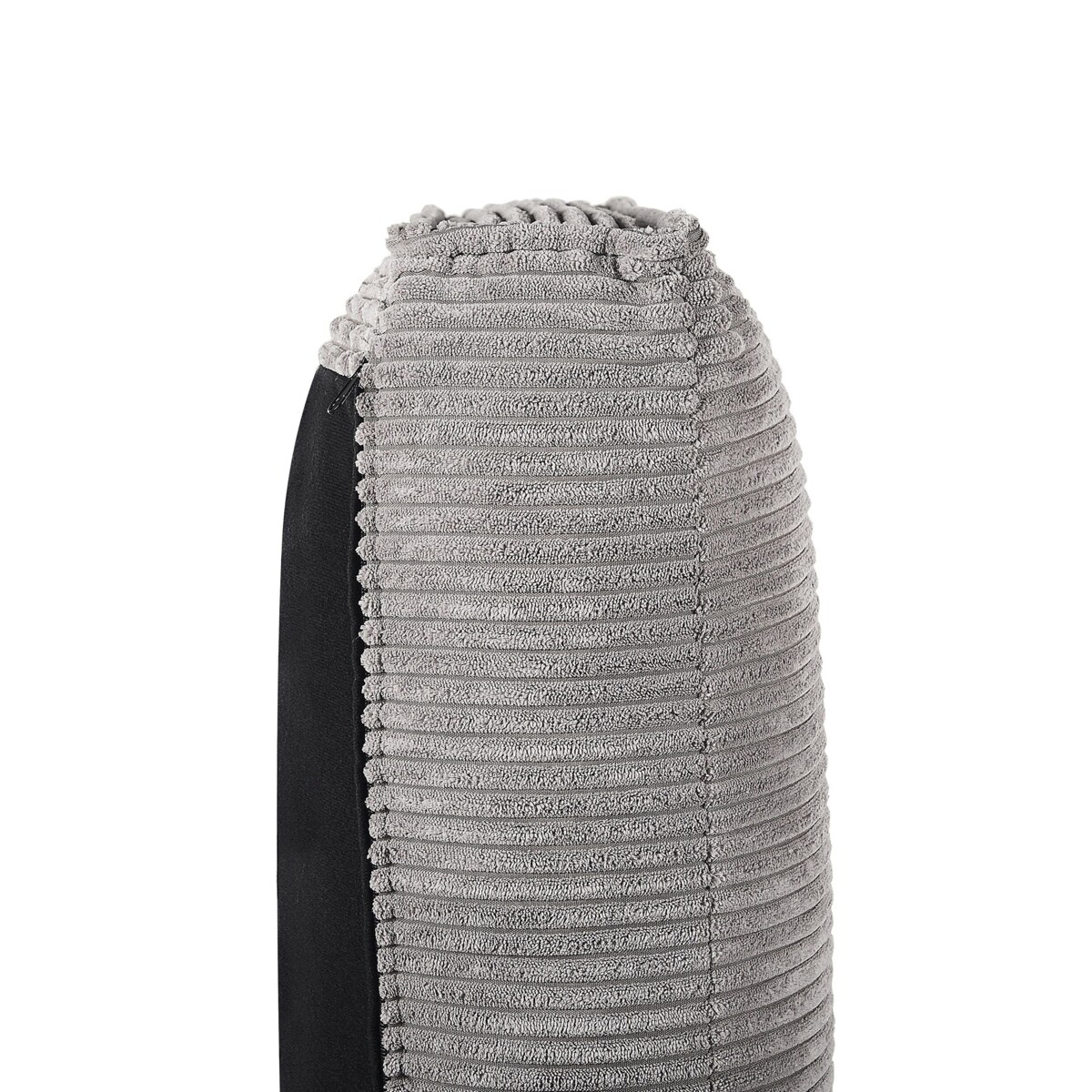 Fotel sztruksowy szary VIND