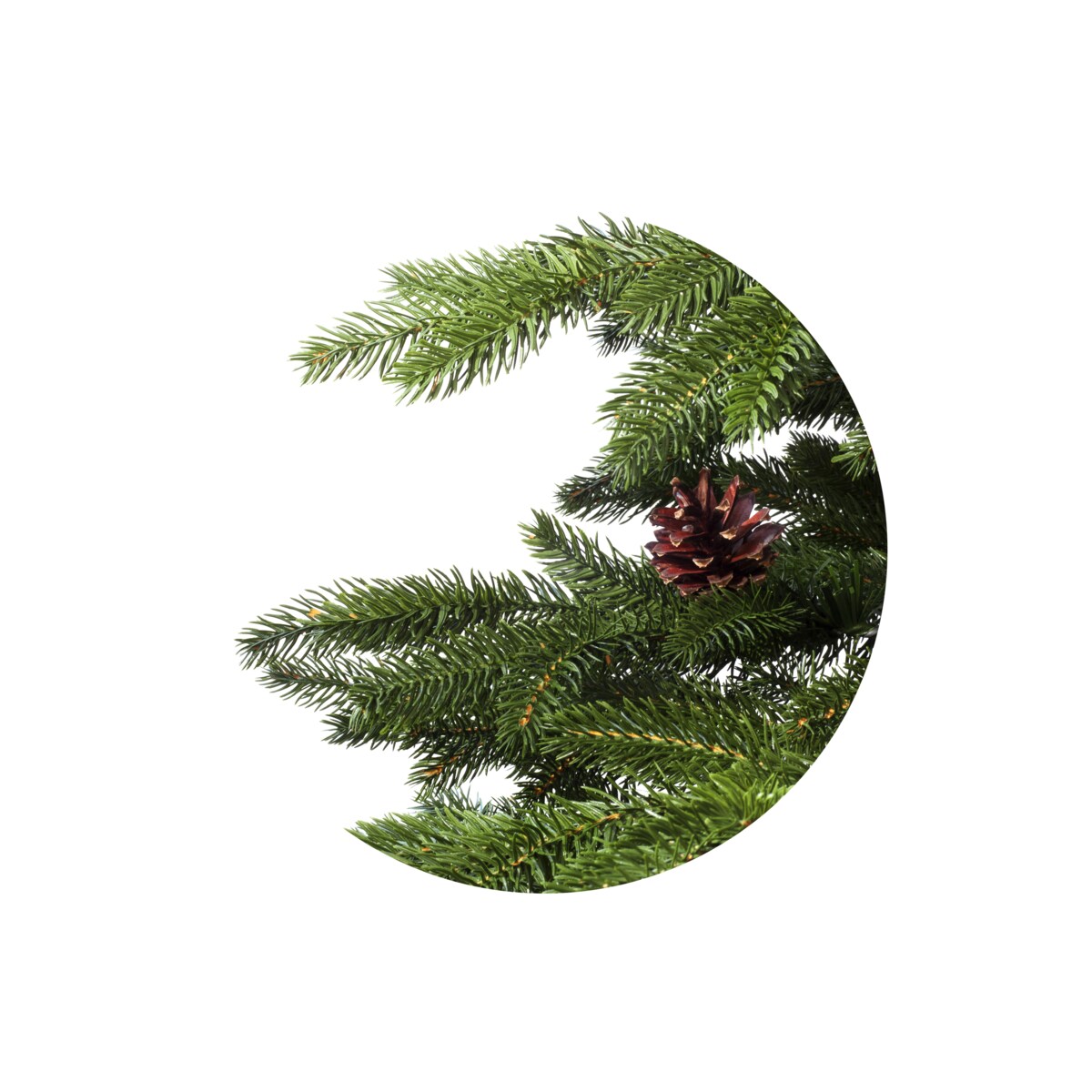 Choinka sztuczna Świerk włoski 100% PE
