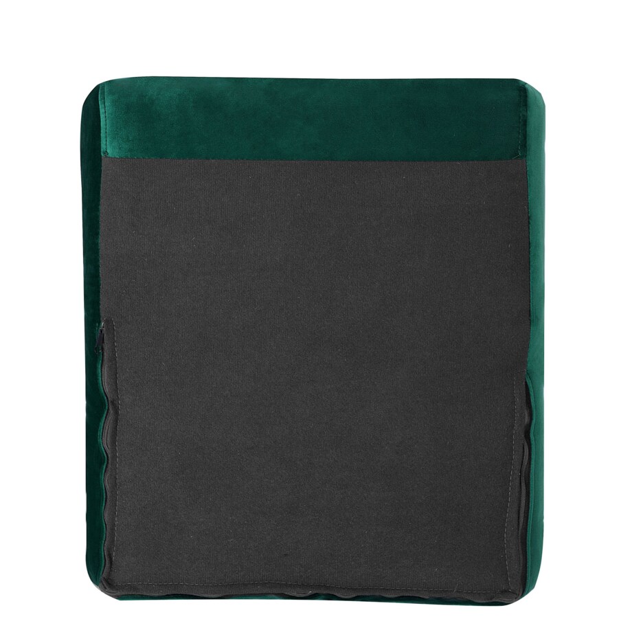 Fotel welurowy zielony BODO