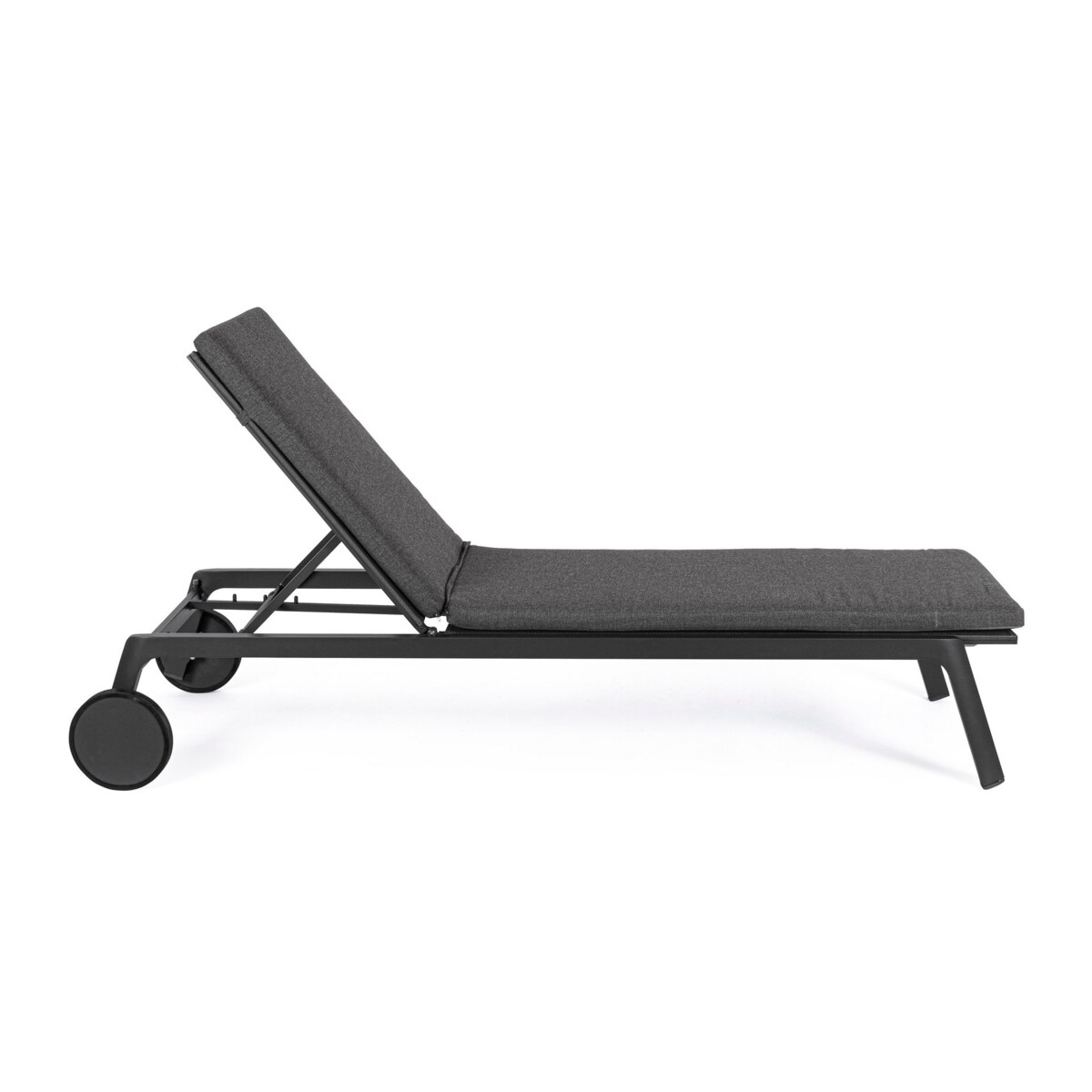 BIZZOTTO leżak ogrodowy JALISCO ciemny szary
