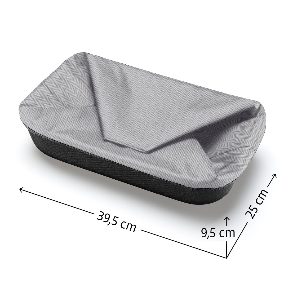 Koszyk SHOPPINGBASKET, herringbone grey