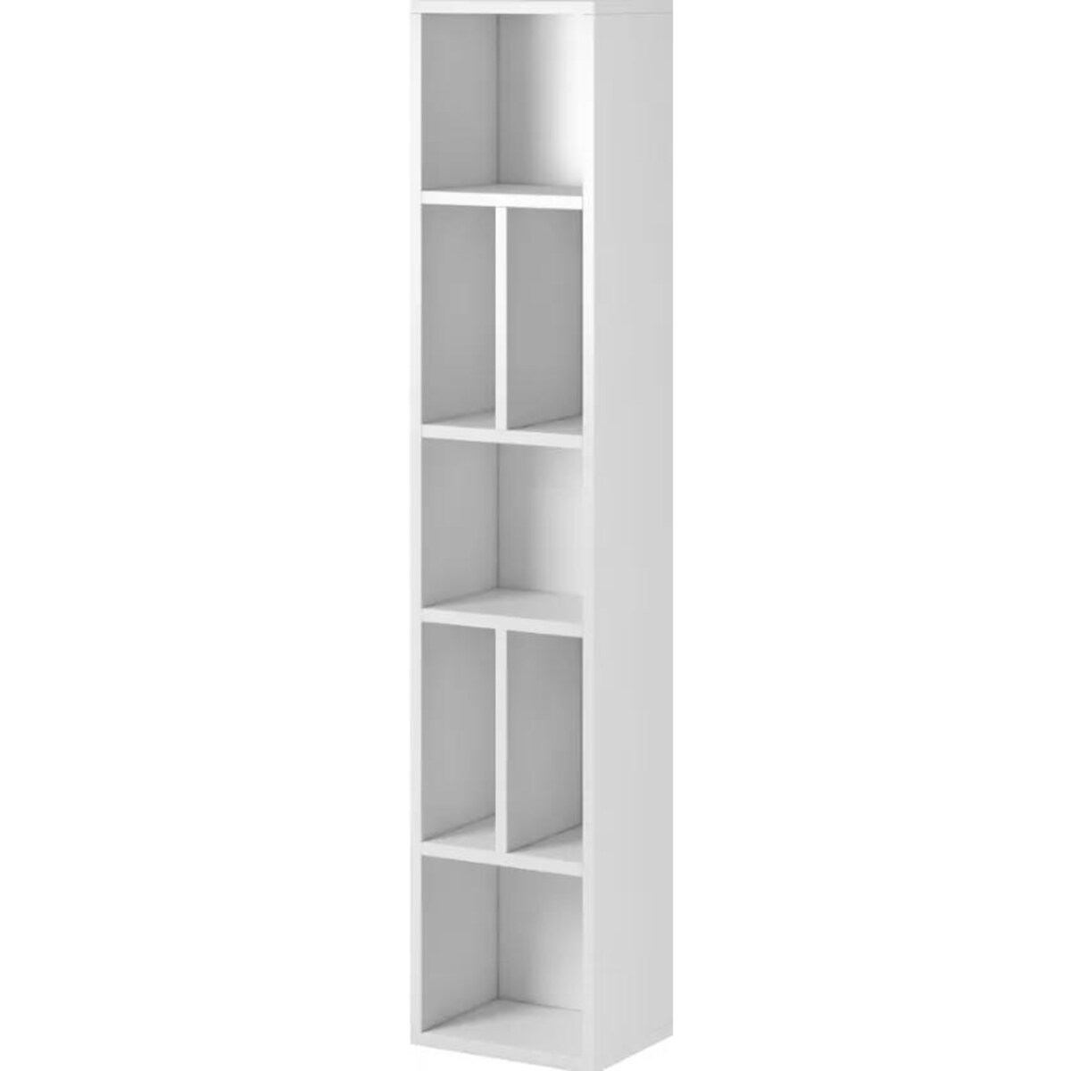 Regał wiszący TOLEDO biały połysk