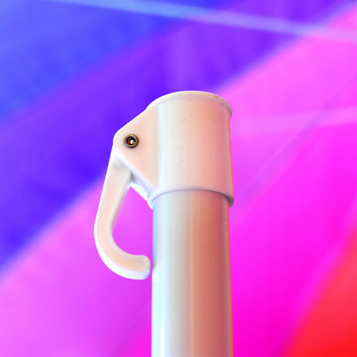 Parasol Ogrodowy Plażowy Na Balkon Taras Łamany Z Falbaną 220 Cm