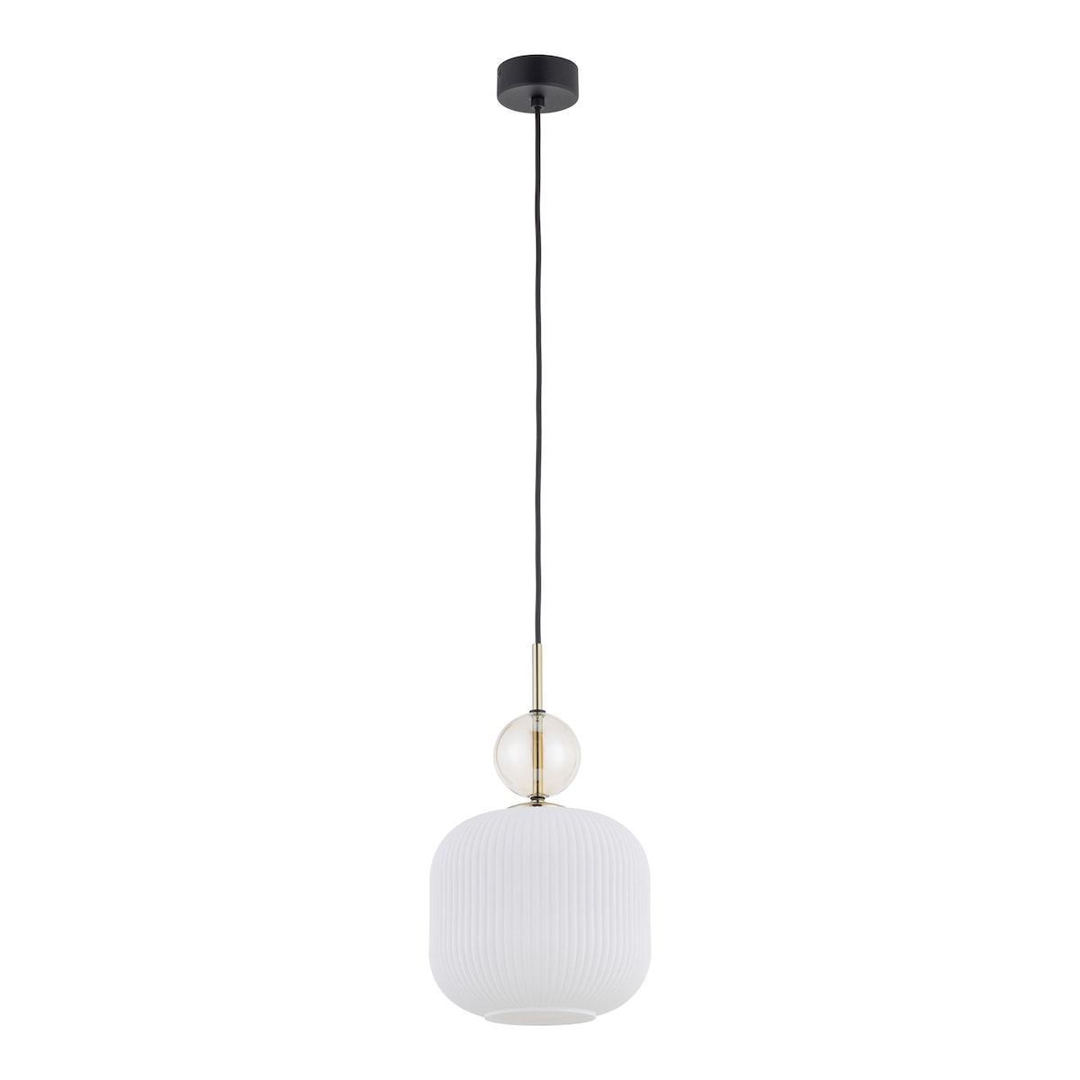 Lampa Wisząca Tk Lighting Sophia Big 1Xe27 Biały Klosz Koniakowa Kulka