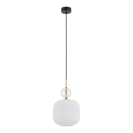 Lampa Wisząca Tk Lighting Sophia Big 1Xe27 Biały Klosz Koniakowa Kulka