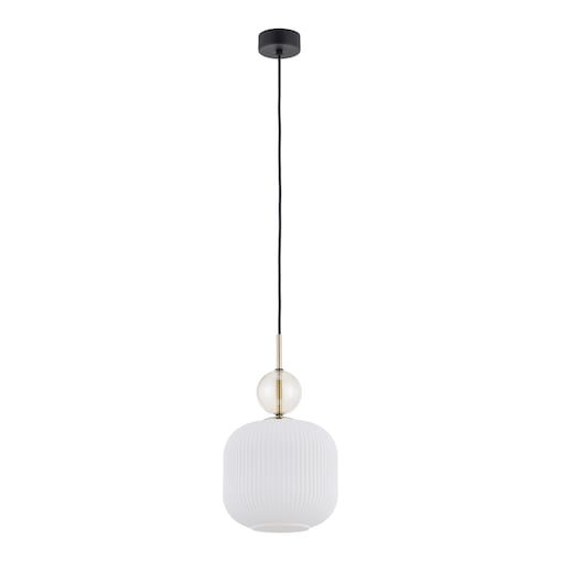 Lampa Wisząca Tk Lighting Sophia Big 1Xe27 Biały Klosz Koniakowa Kulka