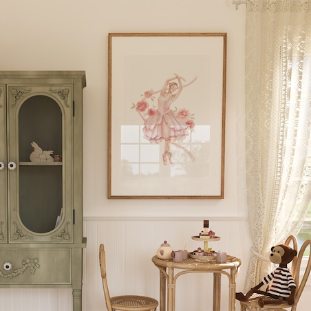Plakat dla dzieci Baletnica 30x40