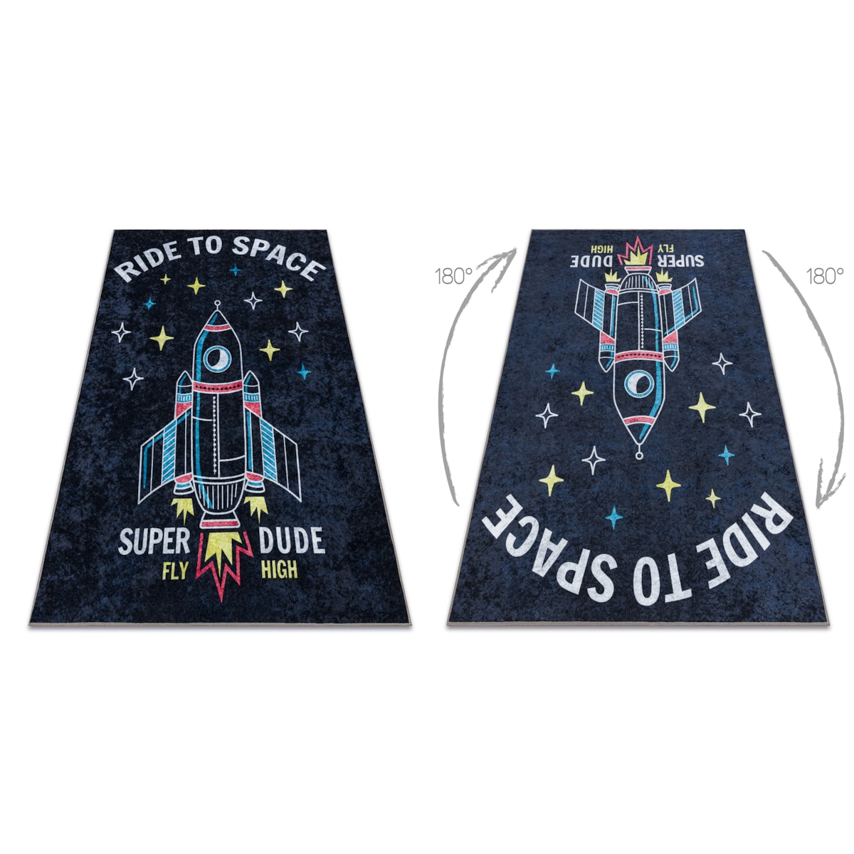 Dywan do prania JUNIOR 52069.801 Kosmos, 140x190 cm