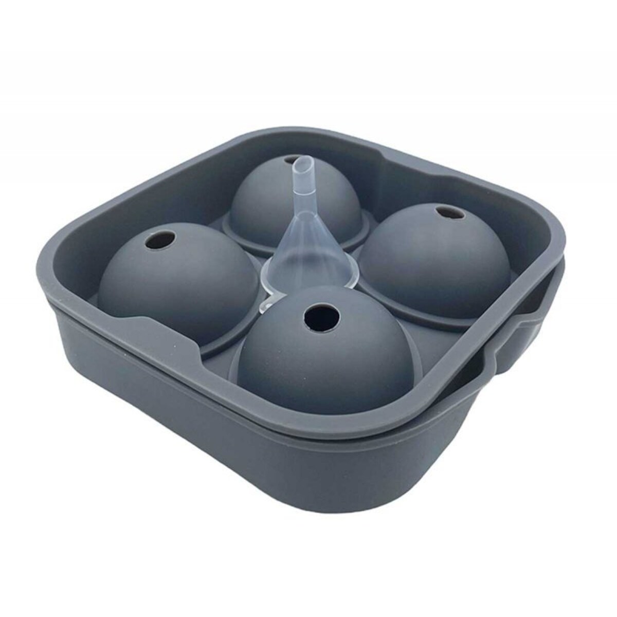 Forma Silikonowa Na 4 Kule Lodowe Do Drinków Napojów