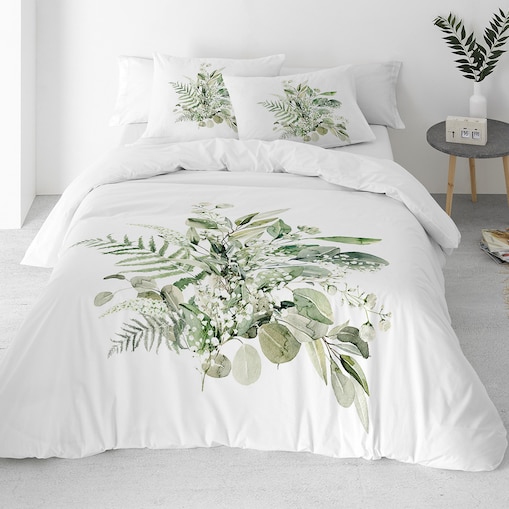 Komplet pościeli bawełnianej Eucalyptus Haven 160x200 cm, 160x200 cm