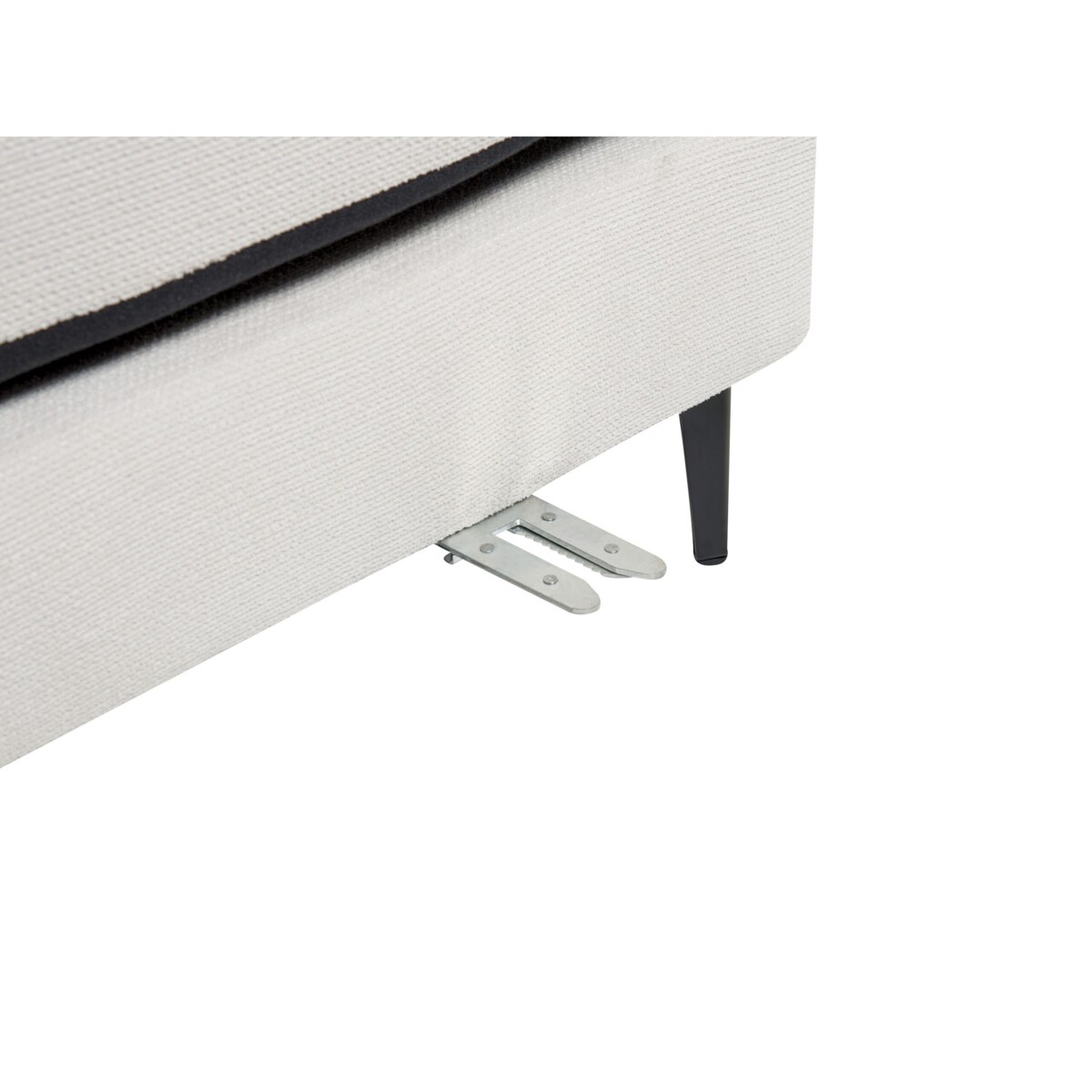 Narożnik lewostronny złamana biel MALOY