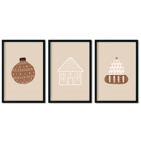 3 x plakat dla dzieci | święta 2 30x40