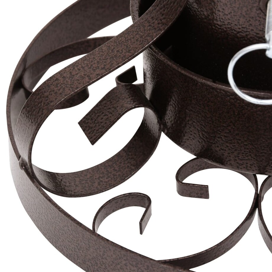 vidaXL Stojak pod choinkę, antyczna miedź, 29x29x15,5 cm