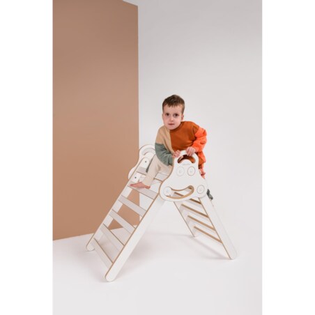 Drabinka Pikler + DUŻA zjeżdżalnia DRABINKA