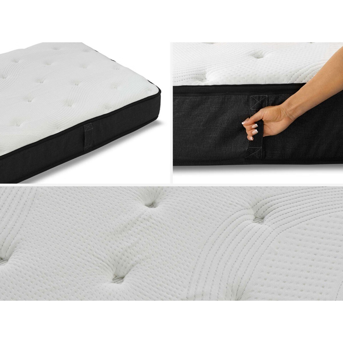 Dormeo iMemory S+ Silver Deluxe Octaspring - materac termoplastyczny 120x200 22 cm