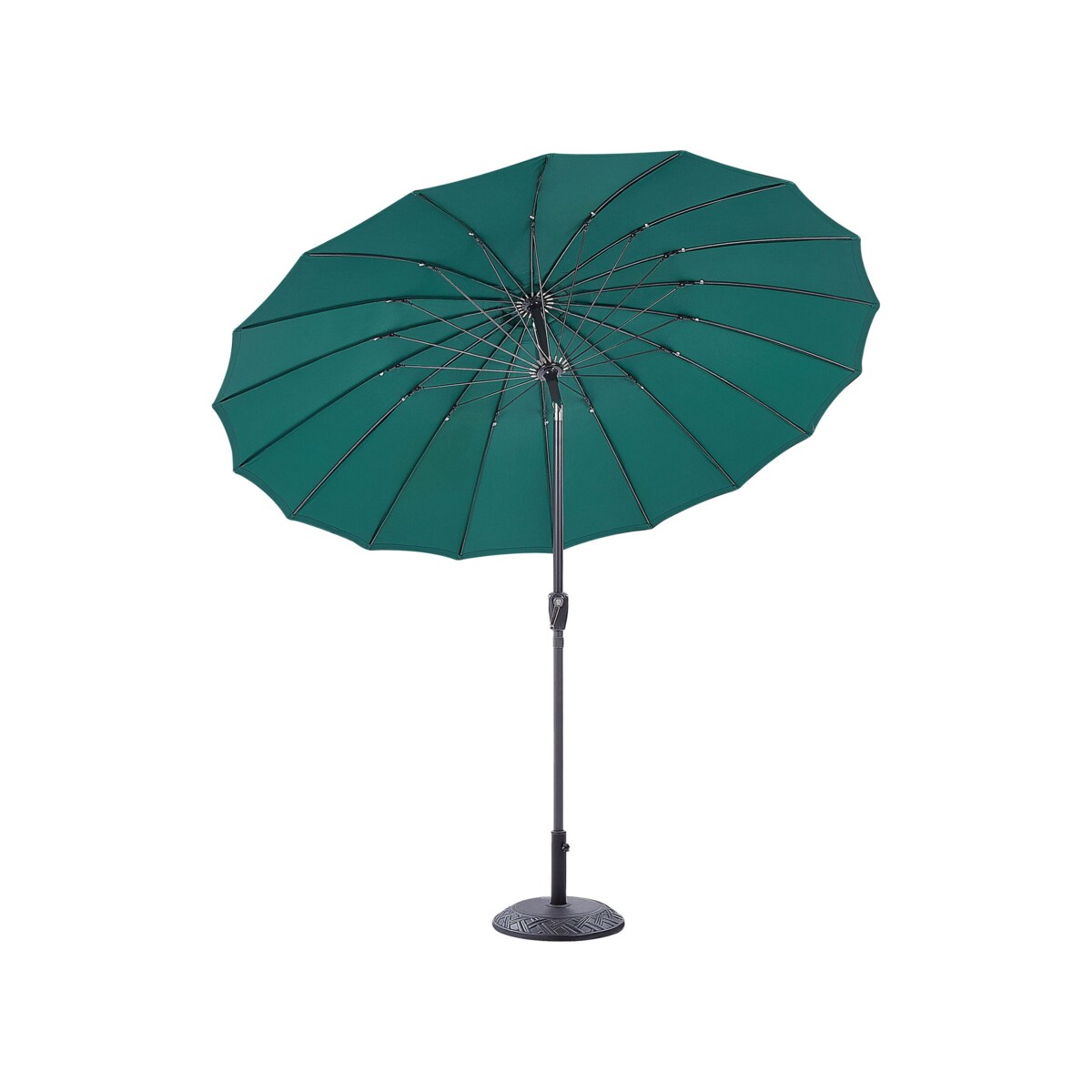 Parasol ogrodowy ⌀ 255 cm zielony BAIA