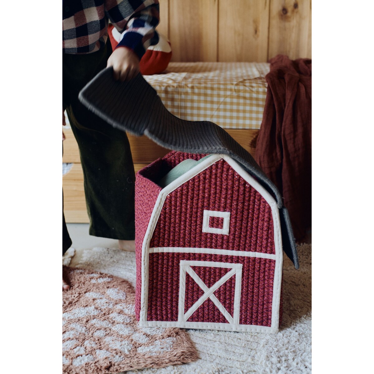 Lorena Canals - Kosz dekoracyjny Wiejska Stodoła, Farm