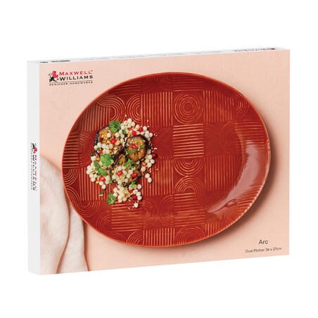 Półmisek Arc, terracotta, 36 x 27 cm