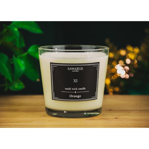 Świeca Zapachowa Sojowa No11 / 70h/Pomarańcza 800g