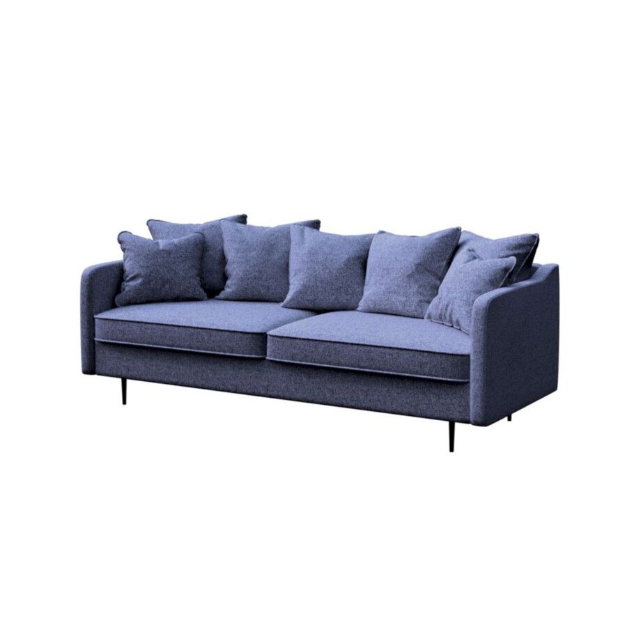Esme 3-osobowa sofa - granatowa