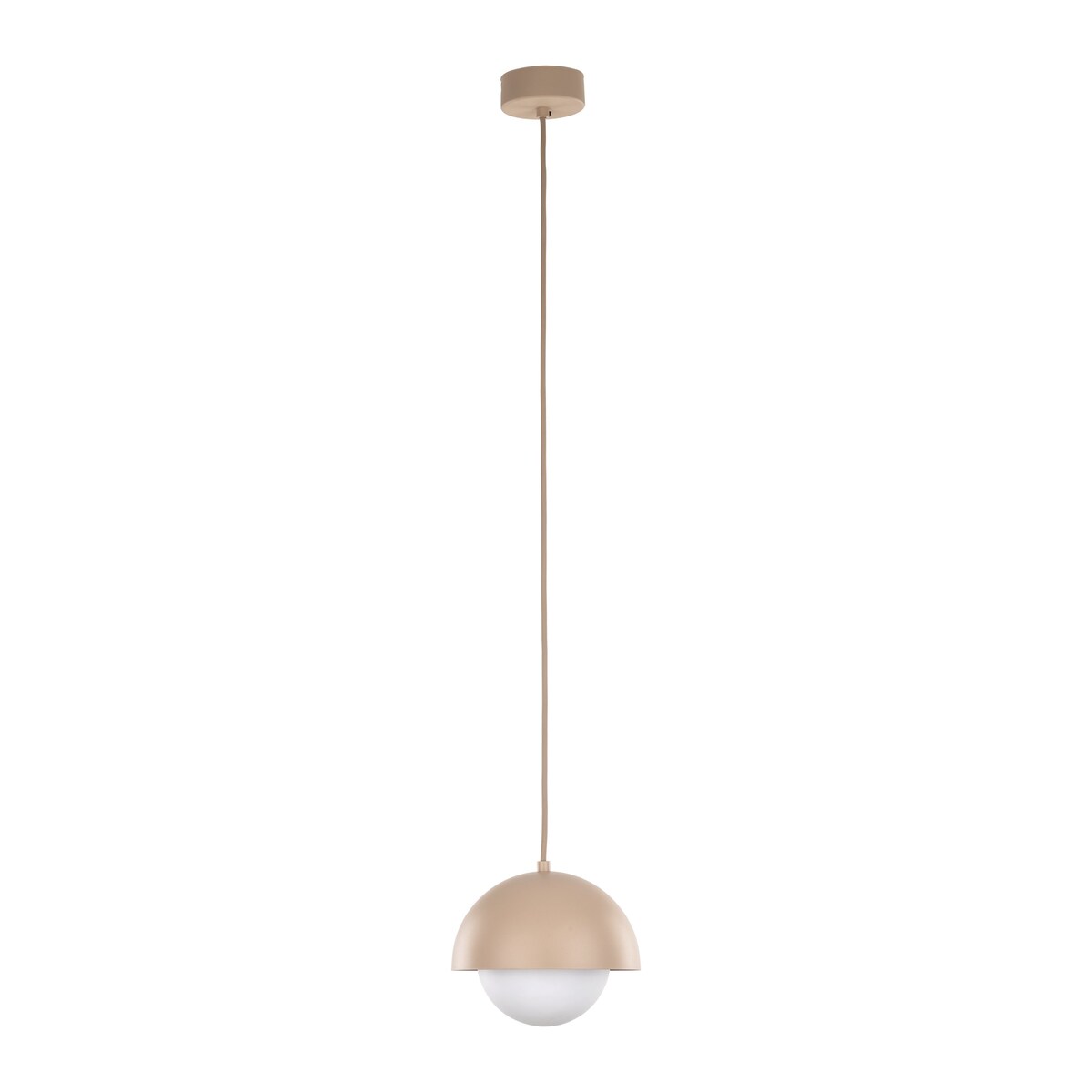 Lampa wisząca TK Lighting BONO SABIA 10644 beżowa G9 LED regulowana wysokość do salonu i jadalni
