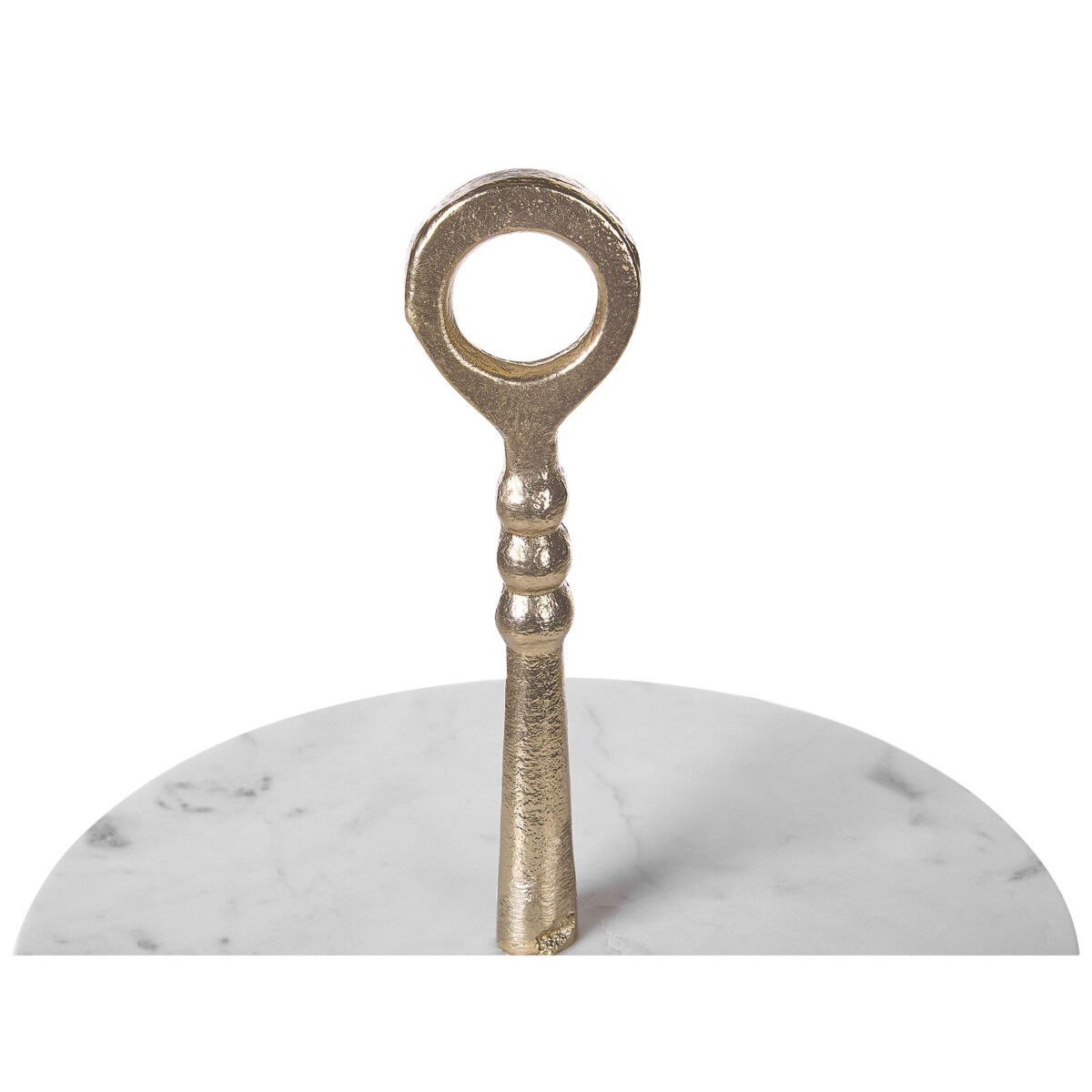 Patera 2-piętrowa złota z białym TARUM