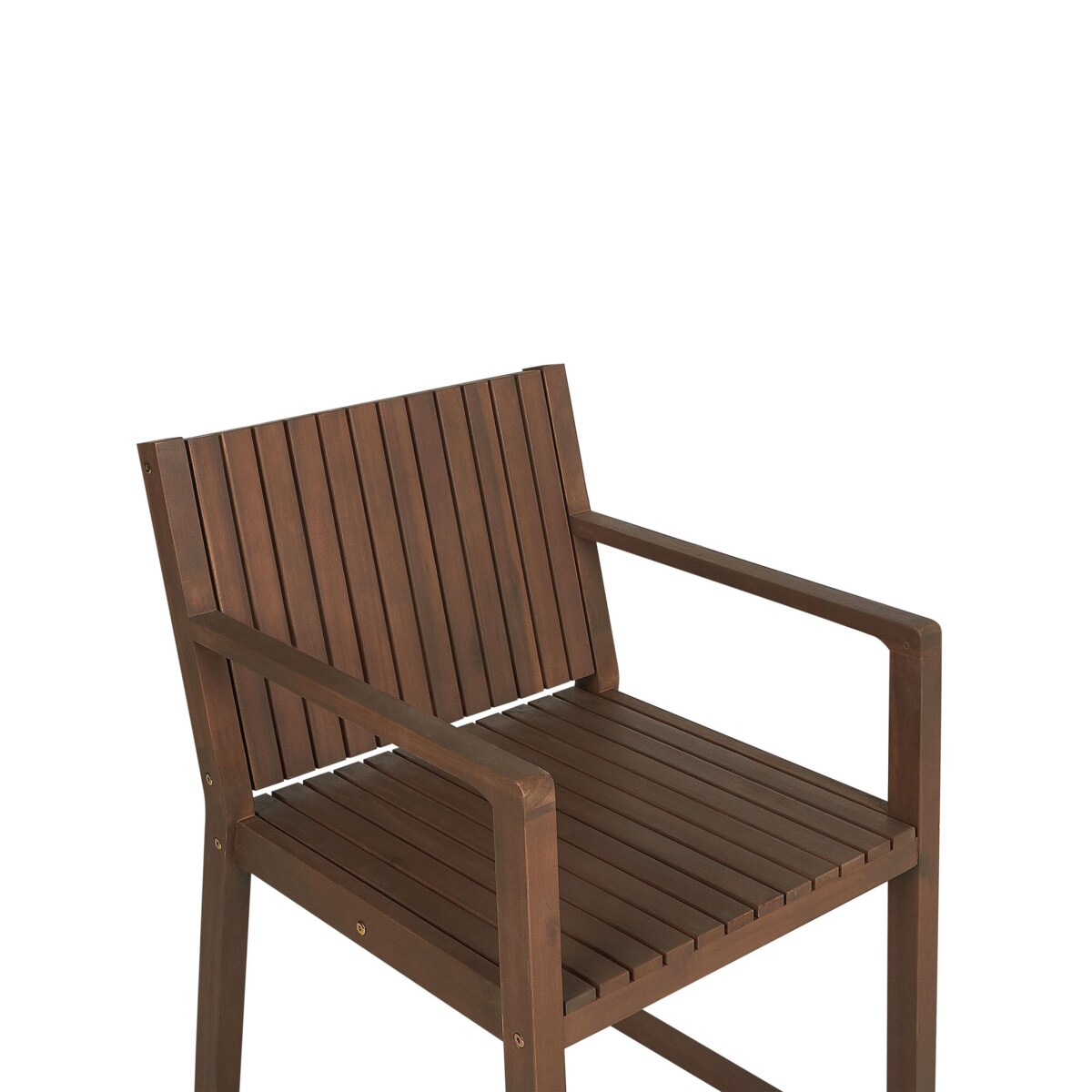 Krzesło ogrodowe Zestaw 8 Drewno Granatowy SASSARI